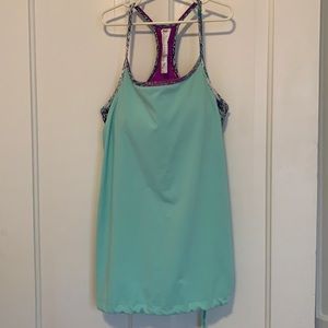 fabletics tank with built in bra